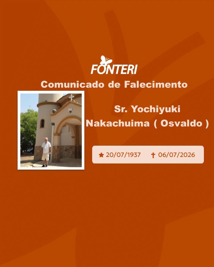 Com pesar, nos despedimos do Sr. Yochiyuki Nakachima 
