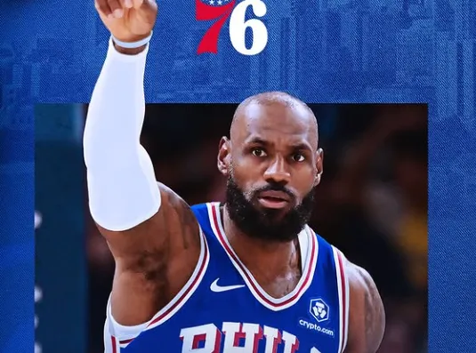 Como LeBron James fortalece o Philadelphia 76ers em busca do título da NBA
