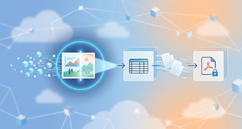 Como transformar imagens em planilhas editáveis e salvar os dados como PDF online