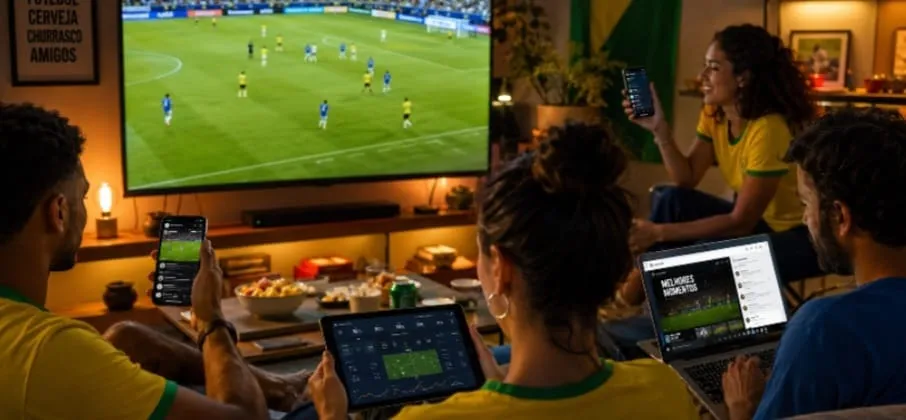 Copa do Mundo revela nova era no consumo de futebol multiplataforma no Brasil