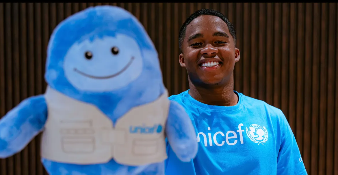 Endrick assume papel de embaixador do UNICEF no Brasil