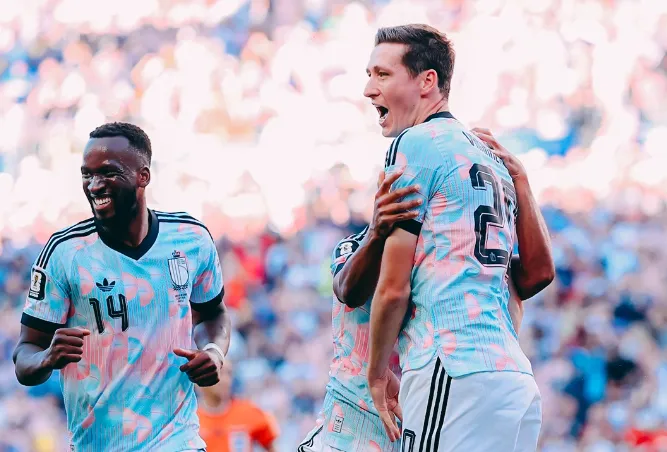 Bélgica goleia Estados Unidos em partida marcada por polêmica pré-jogo
