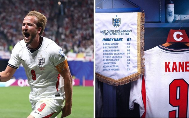 Harry Kane se aproxima de Messi e Mbappé na artilharia da Copa do Mundo 2026
