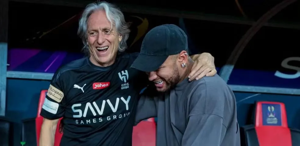 Jorge Jesus detalha diálogo polêmico com Neymar e decisão no Campeonato Saudita