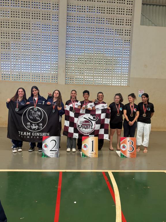 Karatê Fundesport Araraquara domina e conquista título geral feminino nos Jogos Regionais de Barretos