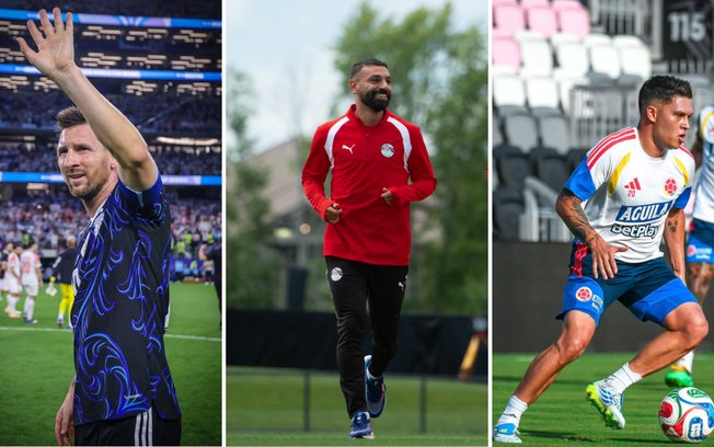 Messi, Salah e James: craques em campo no encerramento da segunda fase da Copa do Mundo