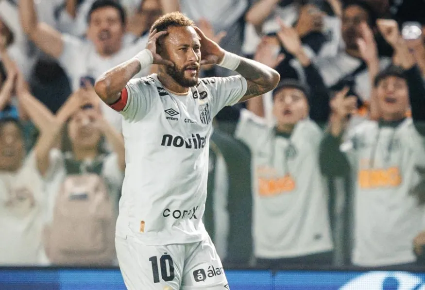 Neymar no Santos nega cobranças a jovens após empate na Vila Belmiro