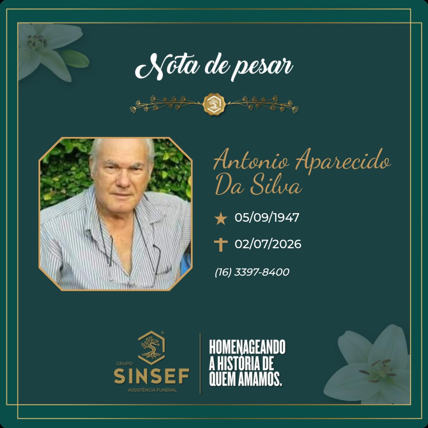 O Grupo Sinsef se despede de Antônio Aparecido da Silva 