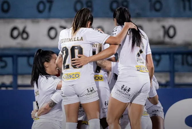 Santos FC conquista primeira vitória no Paulistão Feminino contra o Taubaté