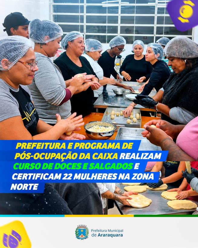 Qualificação profissional impulsiona inclusão produtiva em Araraquara