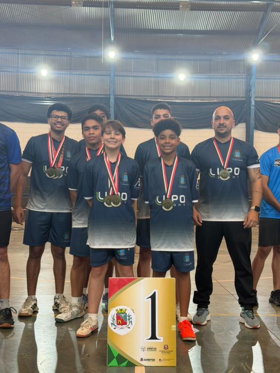 Tênis de mesa de Araraquara é campeão invicto nos Jogos Regionais de Barretos 2026