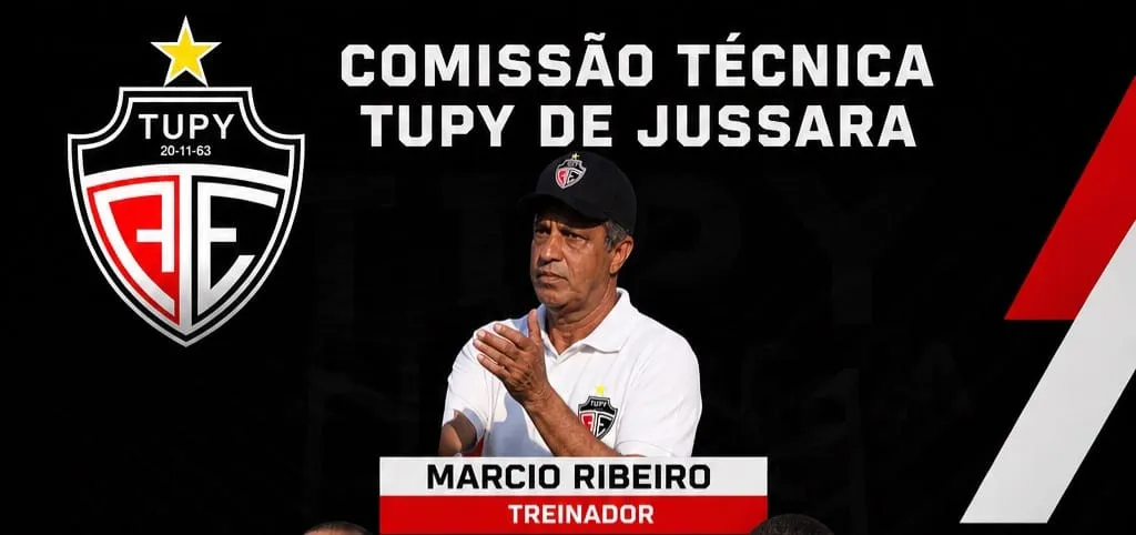 Tupy-GO anuncia Márcio Ribeiro para buscar acesso na Divisão de Acesso