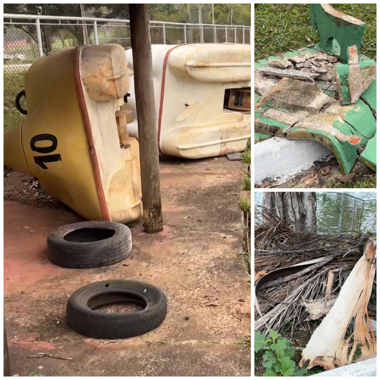Parque do Lago em Pirassununga apresenta mato alto e risco de dengue