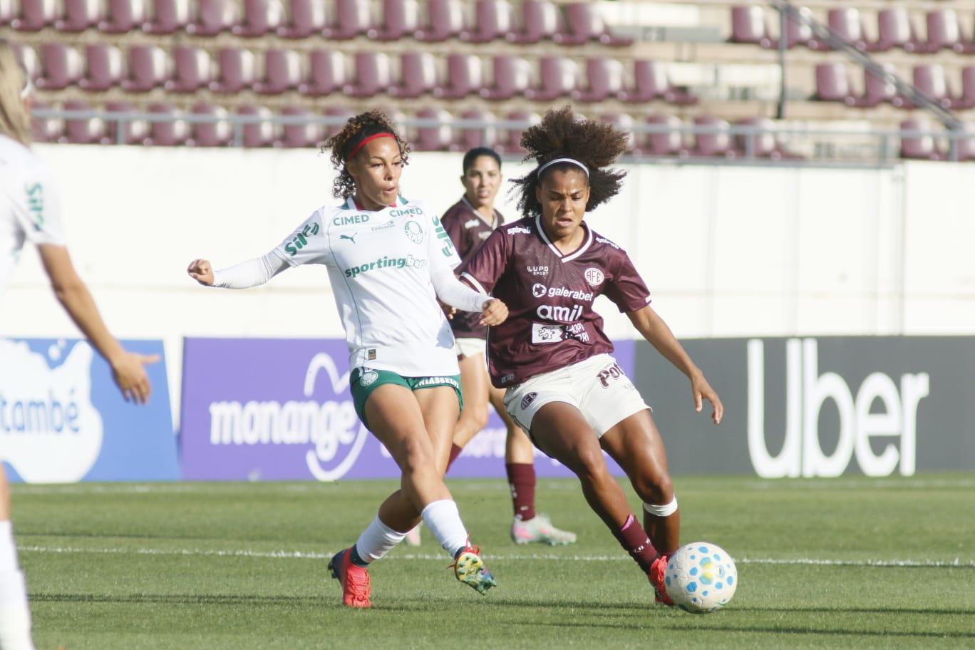 Brasileirão feminino: empate entre ferroviária e palmeiras embola o G8