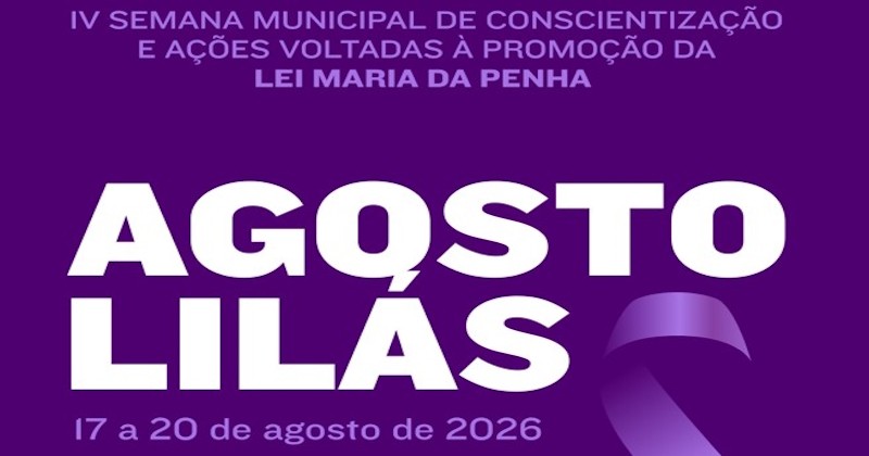 Agosto Lilás marca mobilização com debates e teatro pela Lei Maria da Penha