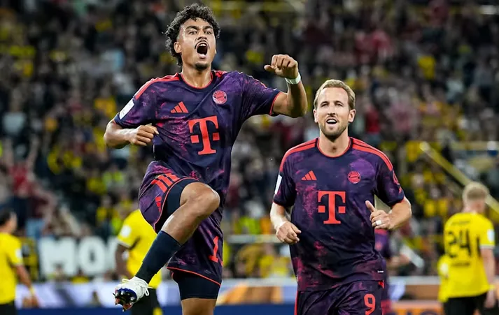 Bayern vence o Borussia Dortmund e conquista a Supercopa da Alemanha