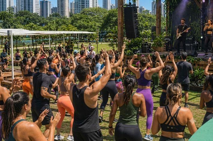 Bem-estar ganha formato de festival
