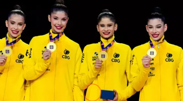 Brasil faz história com ouro inédito no Mundial de ginástica rítmica