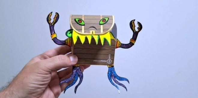 Brincoisa: Baú Monstro cria criaturas de RPG no Sesc Araraquara