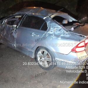 Grave acidente na Rodovia Washington Luís mata motorista e fere outro