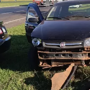 Acidente na Rodovia Washington Luís deixa dois feridos em Araraquara