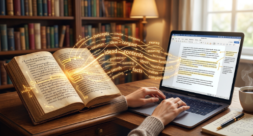 Como reescrever um texto online sem alterar o significado original