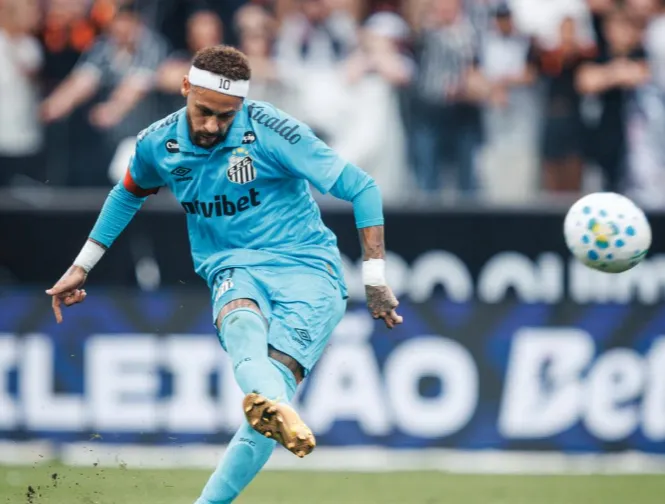 Santos no Brasileirão vence o Corinthians com brilho de Neymar