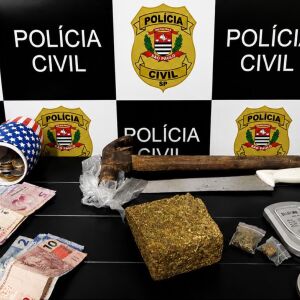 DISE prende homem por tráfico de drogas no bairro Vila Jacobucci em São Carlos