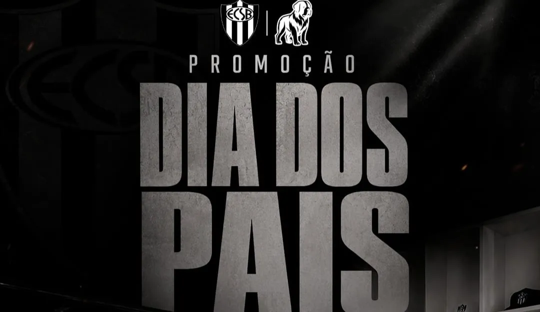 EC São Bernardo lança promoção de Dia dos Pais em sua loja oficial