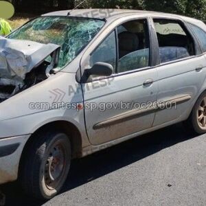 Engavetamento na SP-310 deixa três pessoas feridas em Ibaté