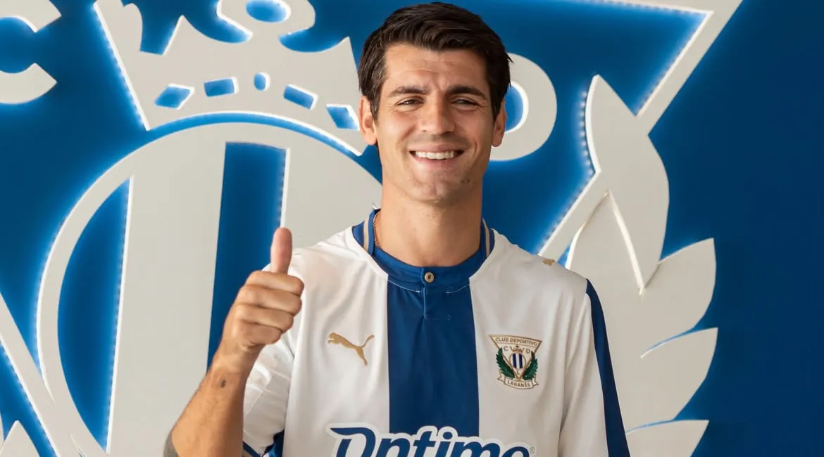 Álvaro Morata acerta retorno à Espanha para reforçar o Leganés na segunda divisão