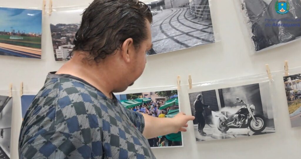 Servidor do Daae promove exposição de fotografia em homenagem a Araraquara