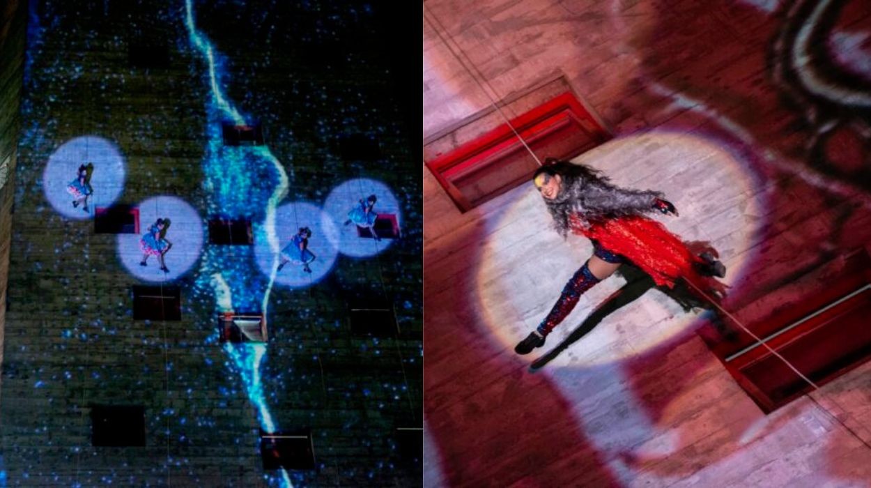 Festa do Livro na USP em São Carlos recebe espetáculo de dança vertical