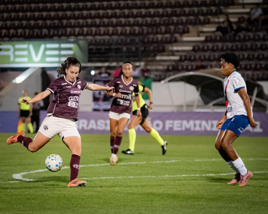 Ferroviária vence o Bahia e assume a quarta posição no Brasileirão Feminino