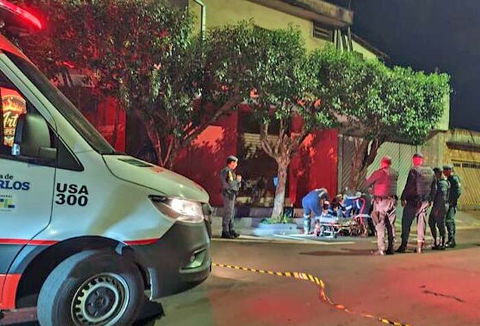 Homicídio em São Carlos: homem é morto a tiros e companheiro fica ferido