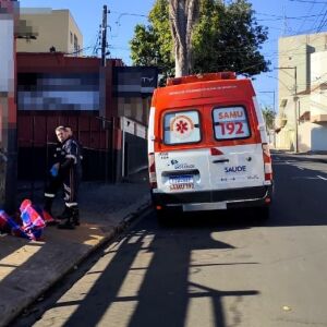 Homem sofre agressão física e é socorrido 