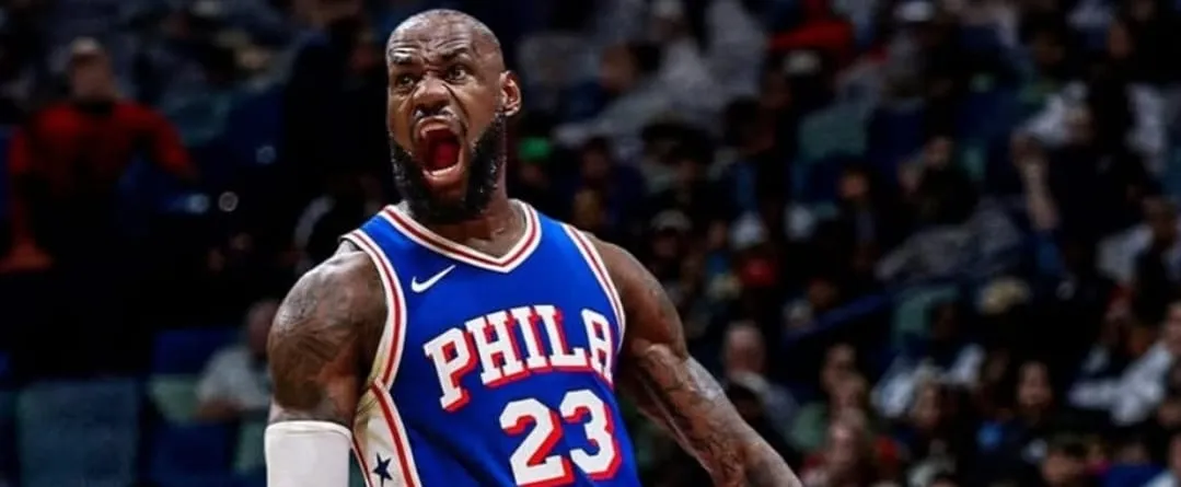 LeBron James estreia pelo Philadelphia 76ers contra o atual campeão da NBA