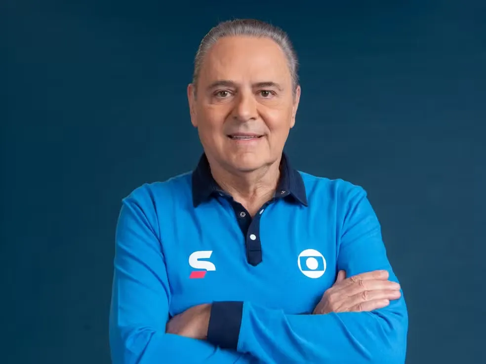 Luís Roberto volta às transmissões no jogo entre Cruzeiro e Flamengo