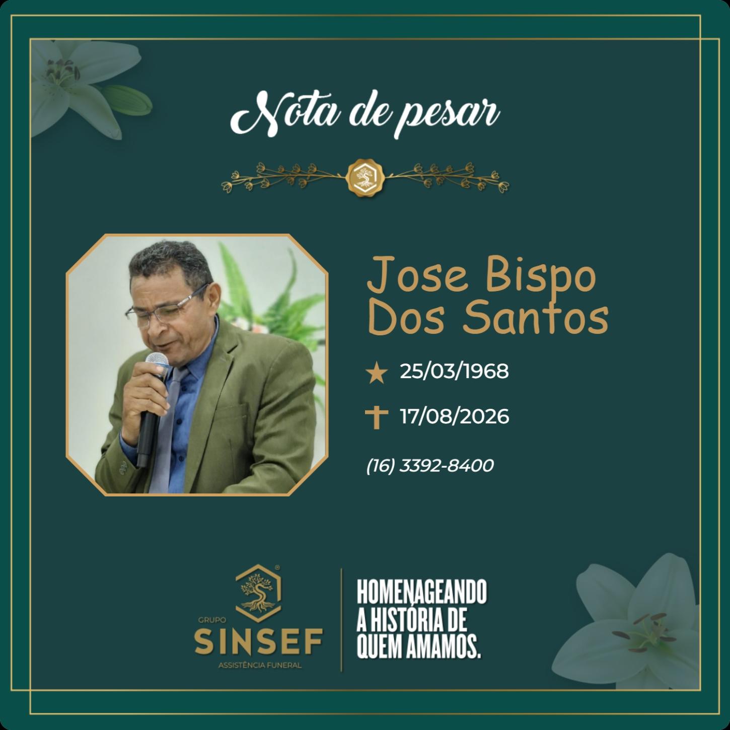 O Grupo Sinsef se despede do Sr. José Bispo dos Santos