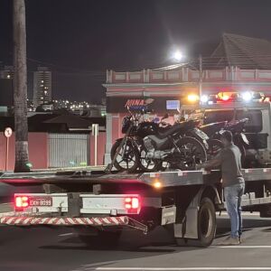 São Carlos realiza fiscalização de motocicletas contra ruído e irregularidades