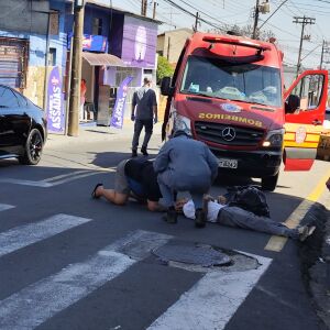 Atropelamento em São Carlos deixa homem ferido na Vila Costa do Sol