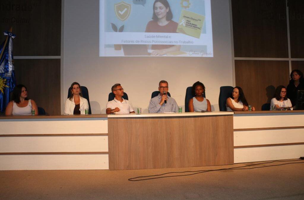 Prefeitura debate saúde mental no trabalho durante campanha em Araraquara