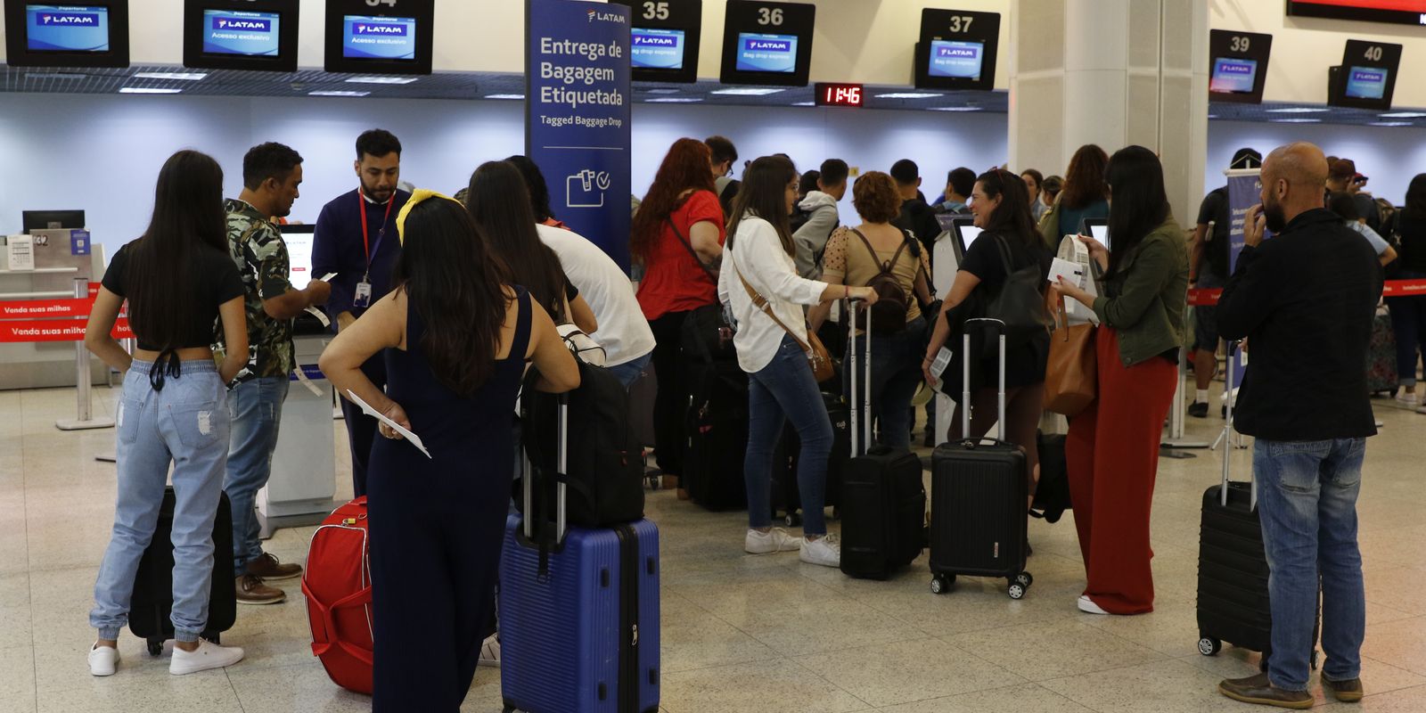Aeroporto Santos Dumont opera normalmente após 13 voos cancelados