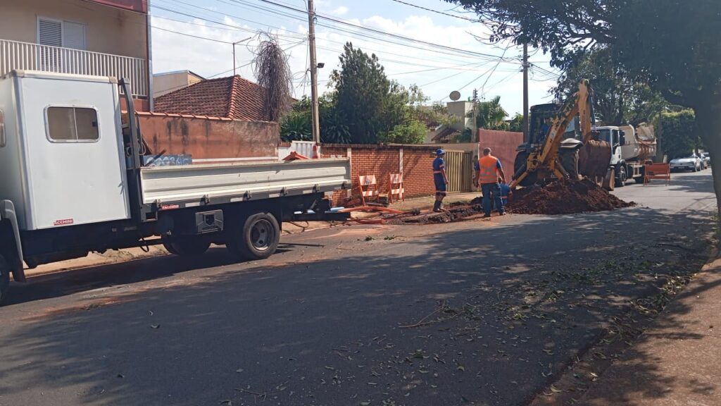 Daae realiza manutenção e alerta para falta de água no Santa Angelina
