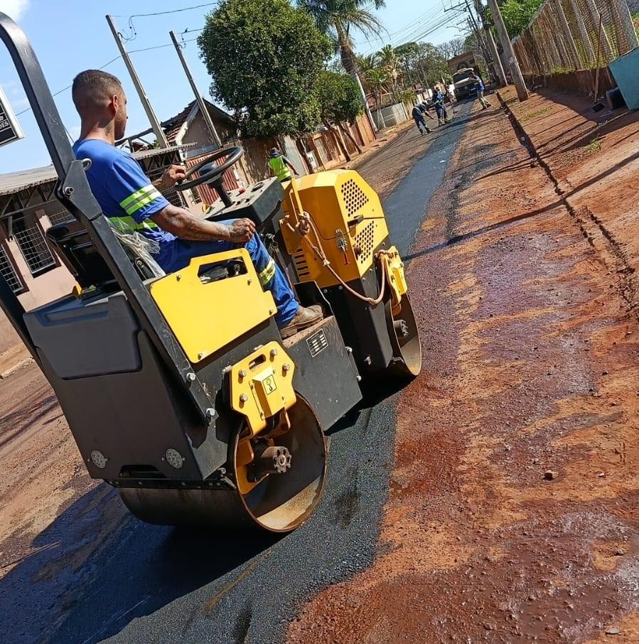VEJA COMO ESTÁ A OBRA DO DAAE NA VILA RENATA