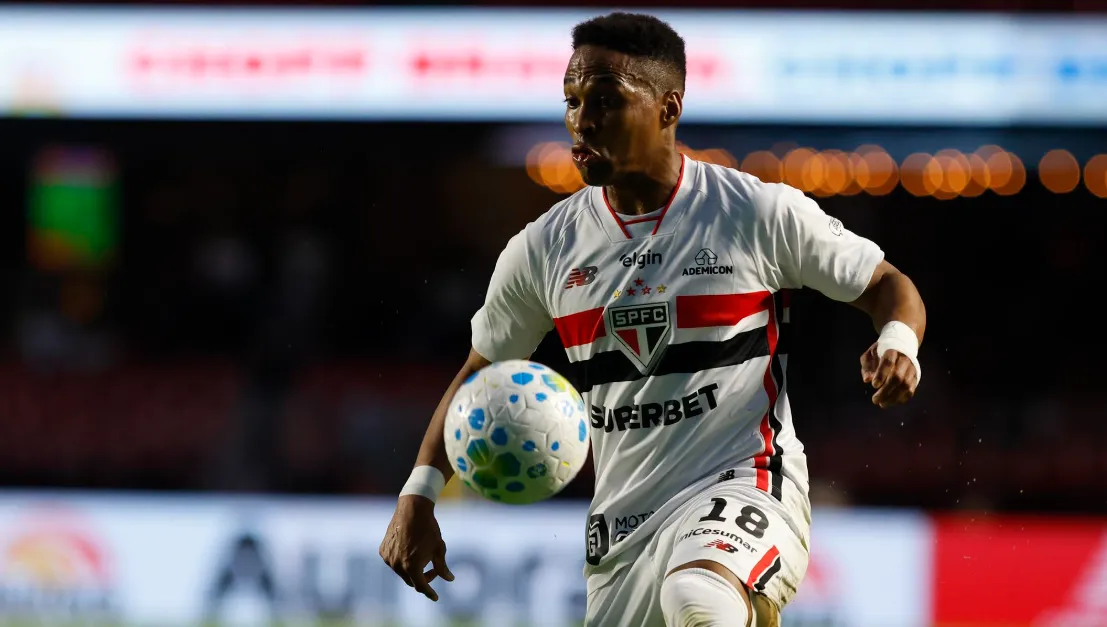 Wendell pode atingir 50 jogos pelo São Paulo diante do Grêmio