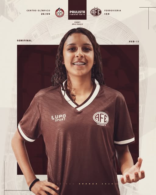 Ferroviária joga pelo paulista f sub-15 em busca da vaga na final