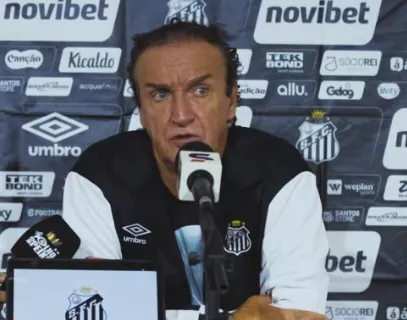 Cuca freia empolgação no Santos no Campeonato Brasileiro