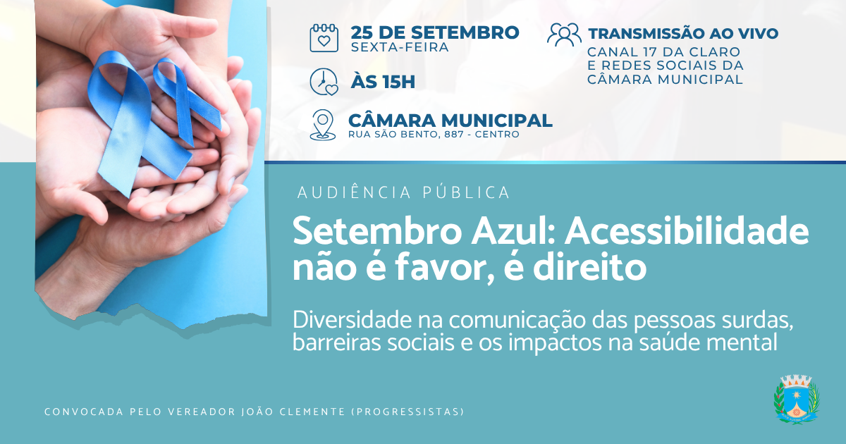 Audiência pública em Araraquara vai debater os desafios da comunidade surda