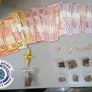 Suspeito é preso por tráfico de drogas em Ibaté após denúncia no Jardim Cruzado